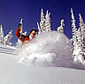 Anthony Lakes powder skiing
